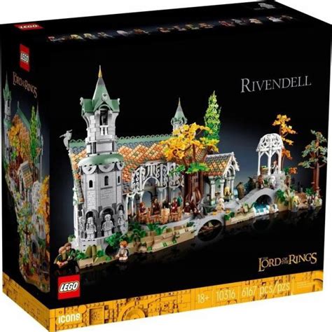 LEGO Icons 10316 Władca Pierścieni Rivendell 16927156000 - Allegro.pl