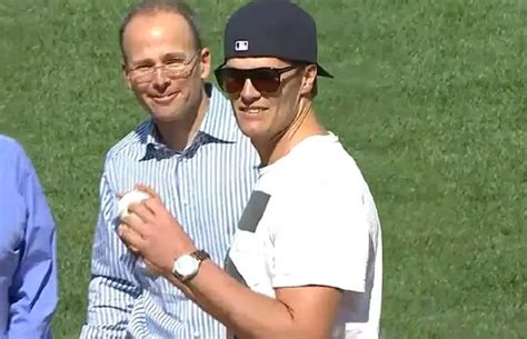 Watch Tom Brady Throw a Pretty Bad First Pitch [VIDEO]