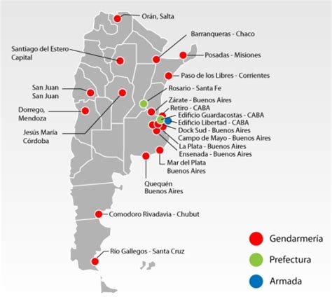 Noticias Hausler Argentina El Mapa De La Protesta De Las Fuerzas De