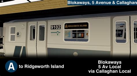 Pta Subway A Train Announcements To Ridgeworth Island Via 5th Avcallaghan From Breezy