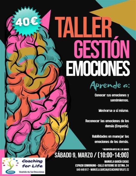 Taller Gesti N De Emociones Coaching For Life