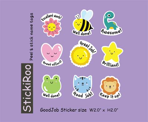 Good Job Reward Stickers Series 1