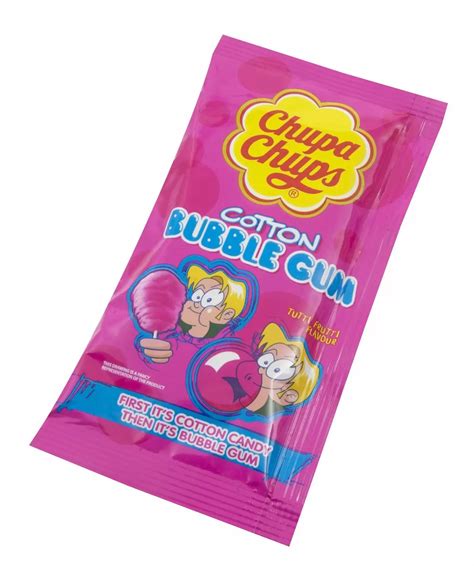 Chupa Chup Cotton Bubble Gum The Chocolate Umbrella