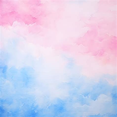 Fond Aquarelle Rose Et Bleu Fonds Aquarelle Fond Pastel Photo Premium