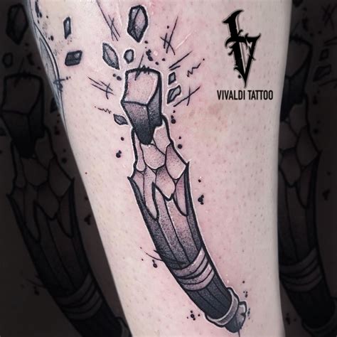 Tattoo Uploaded By Vivalditattooist • Pencil ᯽ • Tattoodo