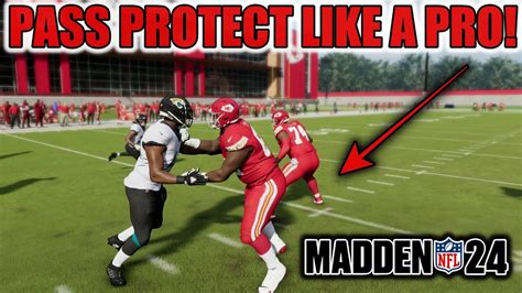 Full Guide To Perfect Pass Protection In Madden 24 Youtube