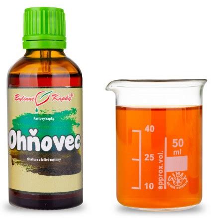 Bylinné kapky s r o Ohňovec 50 ml od 149 Kč Zbozi cz