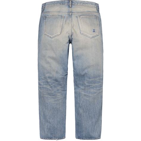 Distressed Loose Fit Selvedge Jean Spring Summer 2024 Supreme