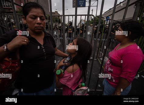 January 28 2023 Thousands Of Peruvian Citizens And Students