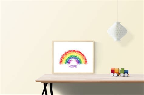 Rainbow And Hope Message Svg Rainbow Svg Spring Svgrainbow Svg