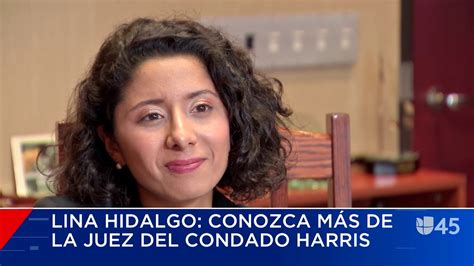 A sus 27 años Lina Hidalgo resultó electa como juez del Condado Harris