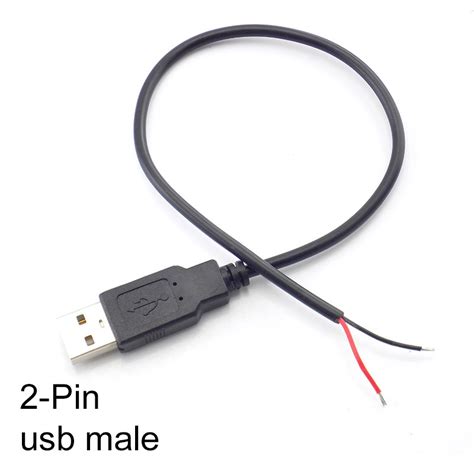 5v Usb Power Supply Cable 2 Pin Usb 2 0 A Female Male 4 Pin Wire Jack Charger Charging Cord