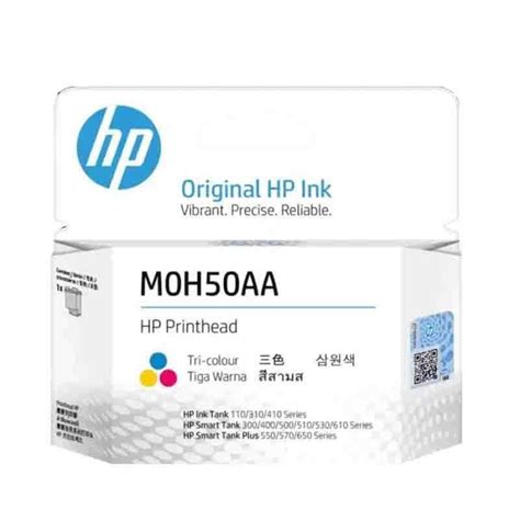 Print Head Hp M0h50aa Tri Color Ink Tank 110 310 410 510 610 Series