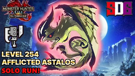 Monster Hunter Rise Sunbreak PS5 Level 254 Afflicted Astalos Blood