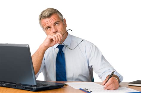 Businessman Thinking Png