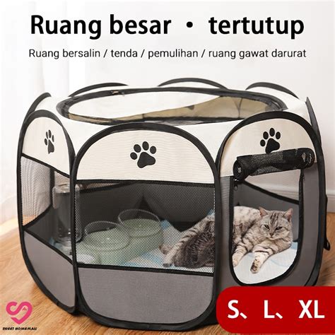 Jual Kandang Kucing Lipat Panel Rumah Kucing Murah Lucu Kandang Hewan