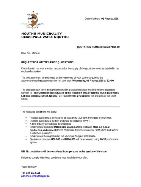 letterhead  municipality  template pdffiller