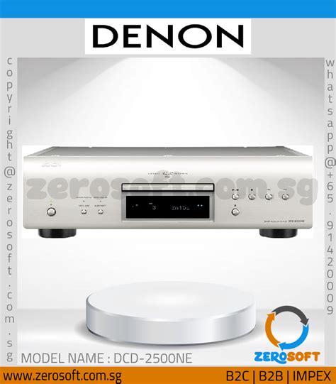 DENON DCD 2500NE SILVER CD PLAYER Zerosoft Sg