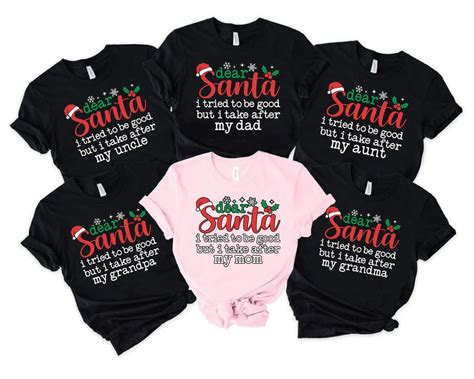 Dear Santa Funny Shirt Christmas Sarcastic Dear Santa Shirt Custom