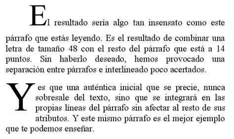 Las iniciales Procesador de textos en la enseñanaza