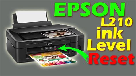 Epson L L It Is Time To Reset The Ink Levels Red Light