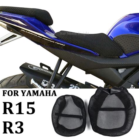 Acess Rios Da Motocicleta Proteger Almofada De Assento Capa Para Yamaha