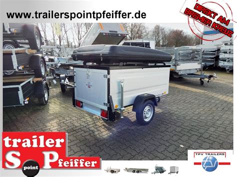 Tpv Kt Eb Offroad Plus Schwarz Koffer Deckel Anh Nger Mit Verst Rk