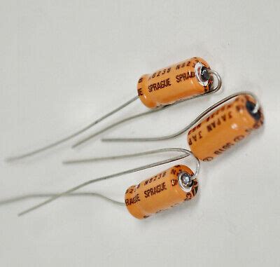 Capacitors - Sprague Electrolytic Capacitors