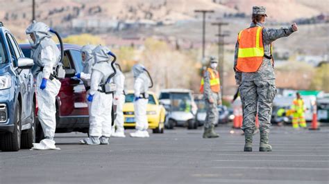 Nevada National Guard helps with drive-thru coronavirus testing | KSNV