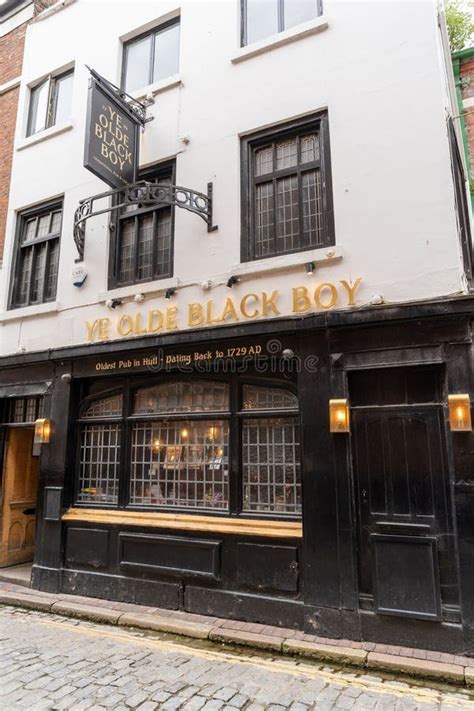 Ye Old Black Boy Pub The Oldest In The City Of Kingston Upon Hull UK