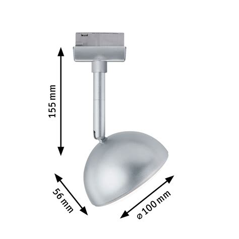 URail Spot Sur Rail LED Hemi Spot Individuel 425lm 4 9W 3000K 230V