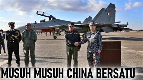 Jepang India Kompak Latihan Jet Tempur Bersama Untuk Hadapi China Youtube