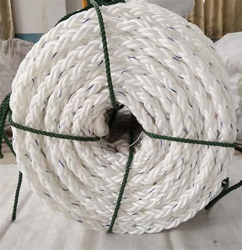 Eight Strands High Strength Polypropylene Mooring Rope Super Dan Simple