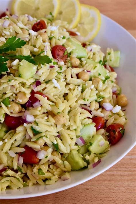 Lemon Orzo Salad This Delicious House