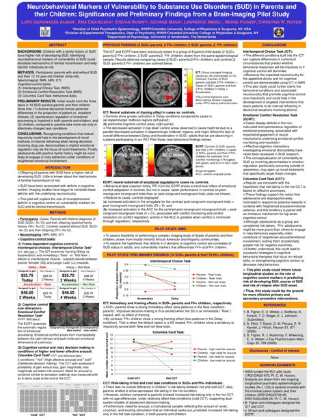 Pdf Neurobehavioral Markers Of Vulnerability To Substance Use