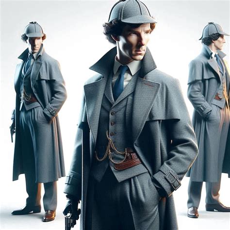 Sherlock Holmes Character As A Social Media Avatar Template Mockup