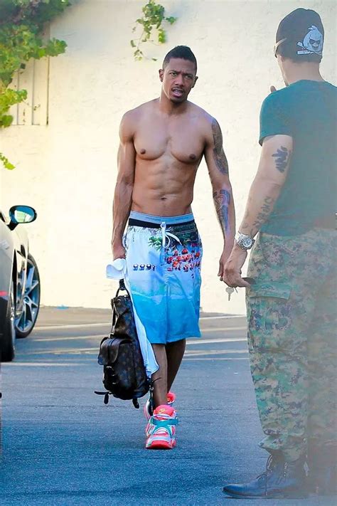 Nick Cannon Shows Off Enormous Tattoo Of Jesus Which Covers Ex Mariahs