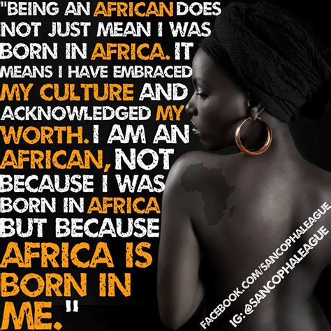 Being African African Quotes Afro Quote Black History