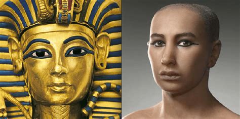 King Tut facial reconstruction : pics