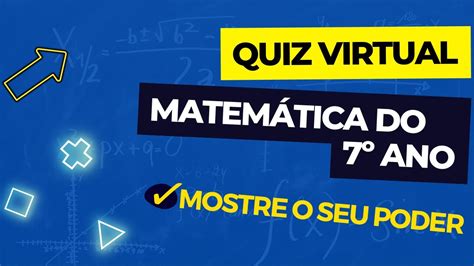 Quiz De Matem Tica Ano Quiz Virtual Quantas Vc Acerta