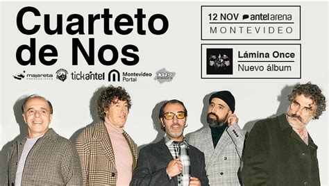 El Cuarteto De Nos Estrena Su álbum Lámina Once En Noviembre En Antel