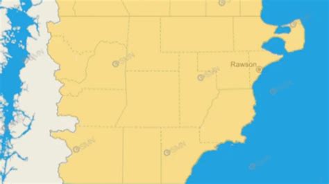 Alerta Amarilla En Chubut Por Intensas Nevadas