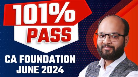 How To 101 Pass CA Foundation June 2024 How To Crack CA Foundation