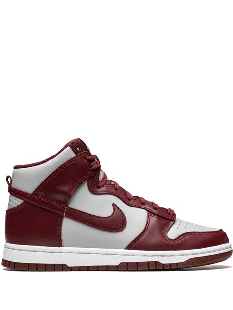 Nike Dunk Hi Retro Dark Beetroot Sneakers Red Farfetch Gh