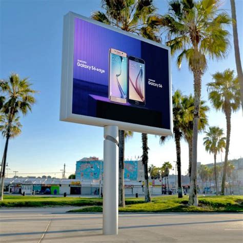 Pole Mounted Square Advertising Outdoor LED Display, Rs 6000 /square ...