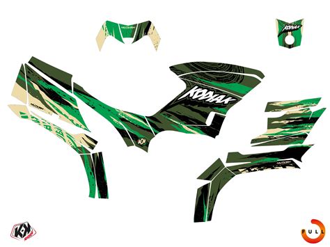 Kit D Co Quad Yamaha Wilder Vert S Rie Kutvek