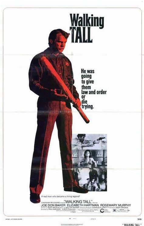 Walking Tall 11x17 Movie Poster 1973 2007009283