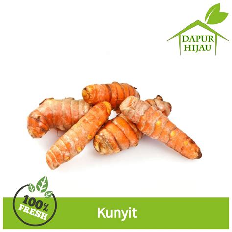 Jual Kunyit Kunyit 250 Gram Kunyit Segar Kunir Harga Murah