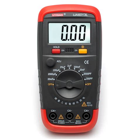 Ua L Auto Range Digital Capacitor Capacitance Tester Meter