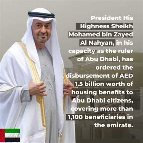 This Is An Amazing News For Abu Dhabi Citizens President Sheikh Mohamed Has Ordered The